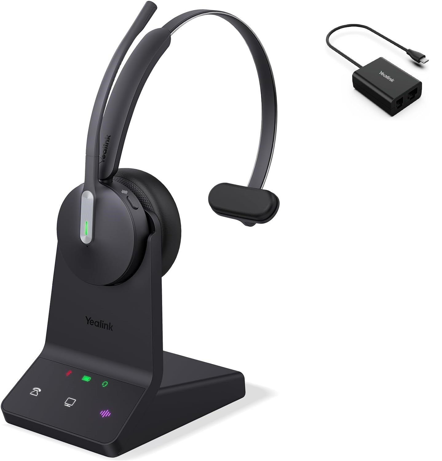 Casque sans fil Yealink WH64 Mono UC, DECT et Bluetooth