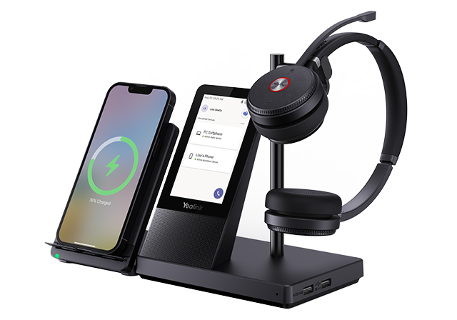 Casque sans fil DECT mono UC YEALINK WH66