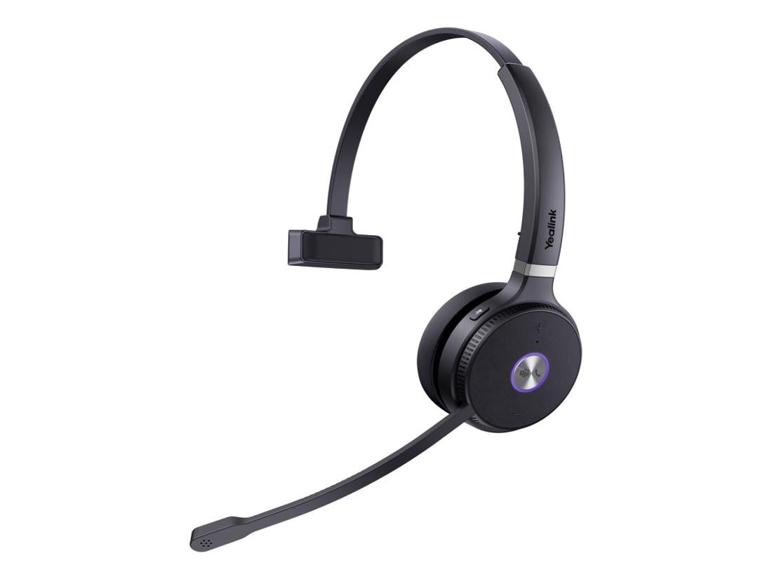 The YEALINK WHM621T is a professional DECT wireless mono headset designed for businesses that value clarity, comfort, and freedom of movement. With a wide audio response of 20–20000 Hz and advanced microphone technology, this headset ensures reliable communication in busy office environments. Its on-ear design and lightweight build make it ideal for all-day wear.