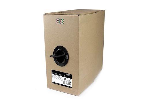 Bulk Cat 6 Ethernet Cable - 1000 ft. (304,8m) - Solid - CMR-Rated - Black - TAA Compliant