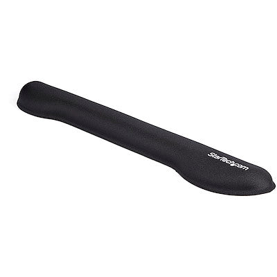 STARTECH Gel Keyboard Wrist Rest with Non-Slip Ergonomic Design, Black