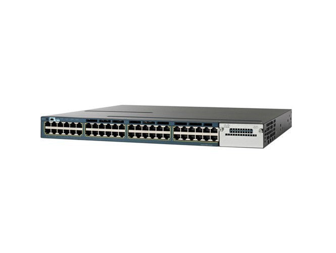 The Cisco Catalyst 3560X-48T-L is a 48-port standalone switch designed for enterprise-class deployments. Featuring Layer 2 support, advanced management options, and built-in redundancy, it’s built to deliver reliable and scalable performance. Ideal for IP telephony, wireless, and video applications, it provides a secure and efficient switching solution.