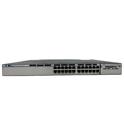 Cisco Catalyst 3750X 24-Port PoE LAN Base Switch (WS-C3750X-24P-L)