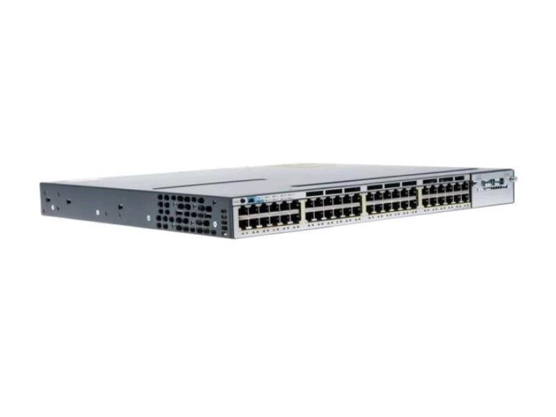 The Cisco Catalyst 3750X-48P-L is a 48-port Gigabit Ethernet switch designed for enterprise-grade performance, scalability, and power efficiency. Featuring Power over Ethernet Plus (PoE+), redundant power capabilities, and advanced management features, it supports high-density IP telephony, wireless, and video services. Its stackable architecture and lifetime warranty make it a cost-effective choice for scalable network expansion.