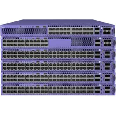Commutateur ExtremeSwitching X465-24MU de couche 2 avec 24 ports PoE multi-Gigabit