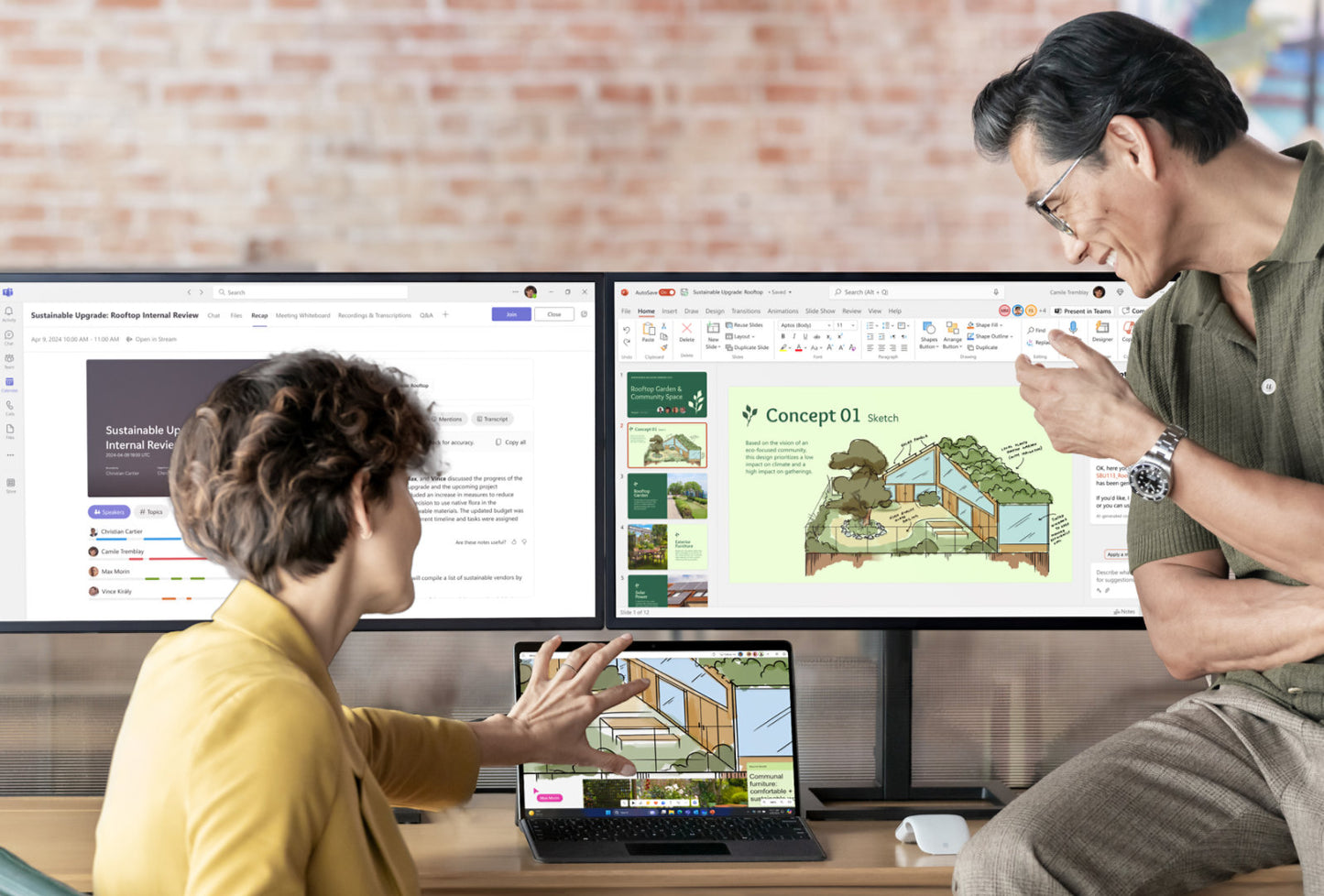 Microsoft Surface Pro 10 Ultra 5/8/256 GOVT TAA Noir