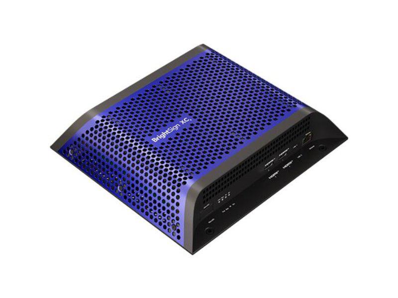 The BRIGHTSIGN XC2055 sets a new standard for 8K signage with dual HDMI outputs, elite HTML performance, and 5x graphics power. Designed for immersive video, interactive displays, and complex multi-screen installations, it offers PoE and full OpenGL capabilities. This powerful media player delivers exceptional visual fidelity for high-impact commercial environments.
