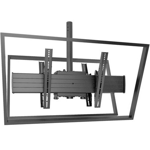 Support d'écran plafond double colonne XL CHIEF XCB7000, noir