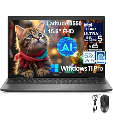 Dell Latitude 3550 Core i7-1355U 16 Go 256 Go SSD 15,6" Full HD Windows 11 Pro