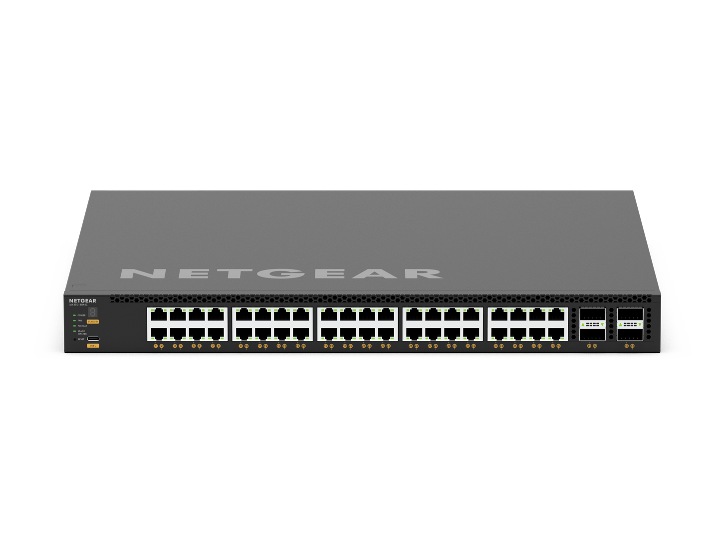 NETGEAR M4350-40X4C Managed Switch, 40-Port, PoE++, TAA