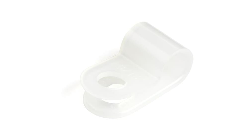 Serre-câbles à vis STARTECH 100 de type R, nylon, 5 mm, blanc