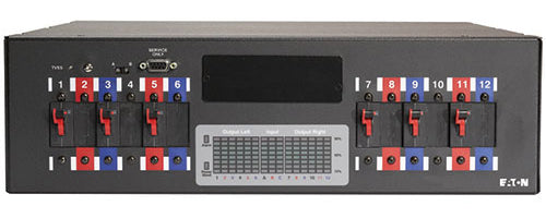 Eaton RPM Configured 36KW 3U Rack Power Module, 208V, Black