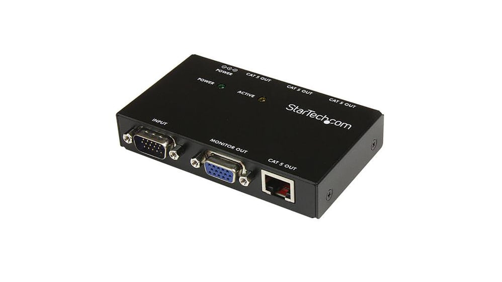 StarTech 4-Port VGA Extender over Cat5, 1600x1200, 150m, ST1214T