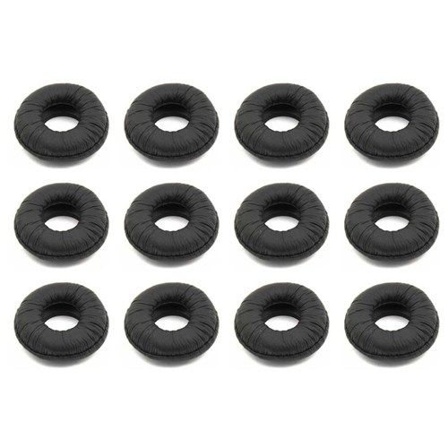 YEALINK Leather Ear Cushion for WH62/WH66/UH36/YHS36 (12 PCS)