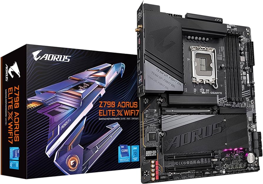 GIGABYTE Z790 AORUS ELITE X WIFI7 ATX LGA1700 DDR5 Motherboard