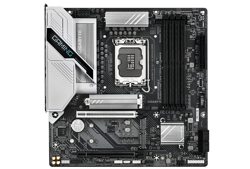 GIGABYTE Z890M GAMING X Micro ATX Motherboard, Intel Z890, DDR5