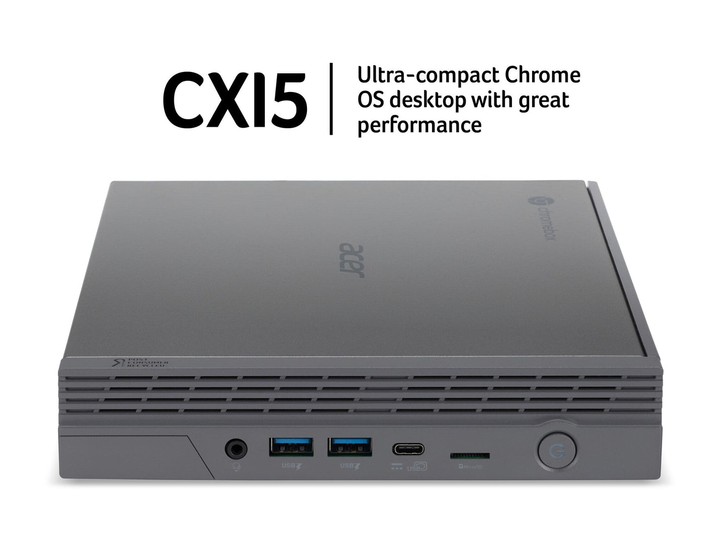 ACER CXI5 Chromebox i5-1235U 8 Go SSD 256 Go WiFi6E Intel Iris Xe