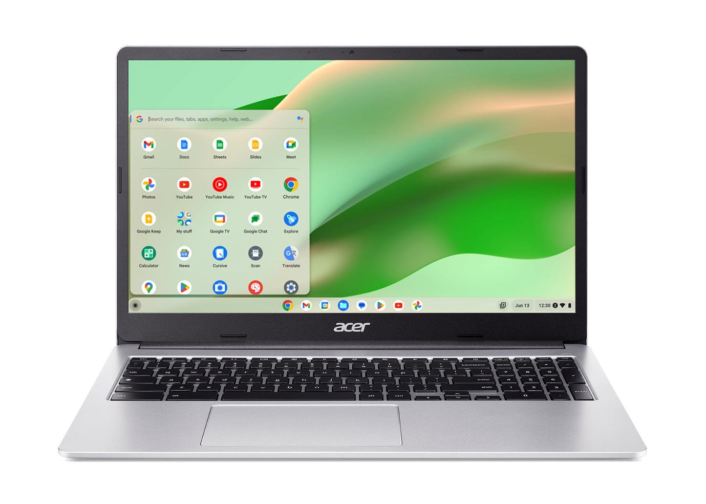 Chromebook ACER CBE595-2T-36KW-CE 15,6" Full HD tactile, Core 3 100U, 8 Go, SSD 256 Go