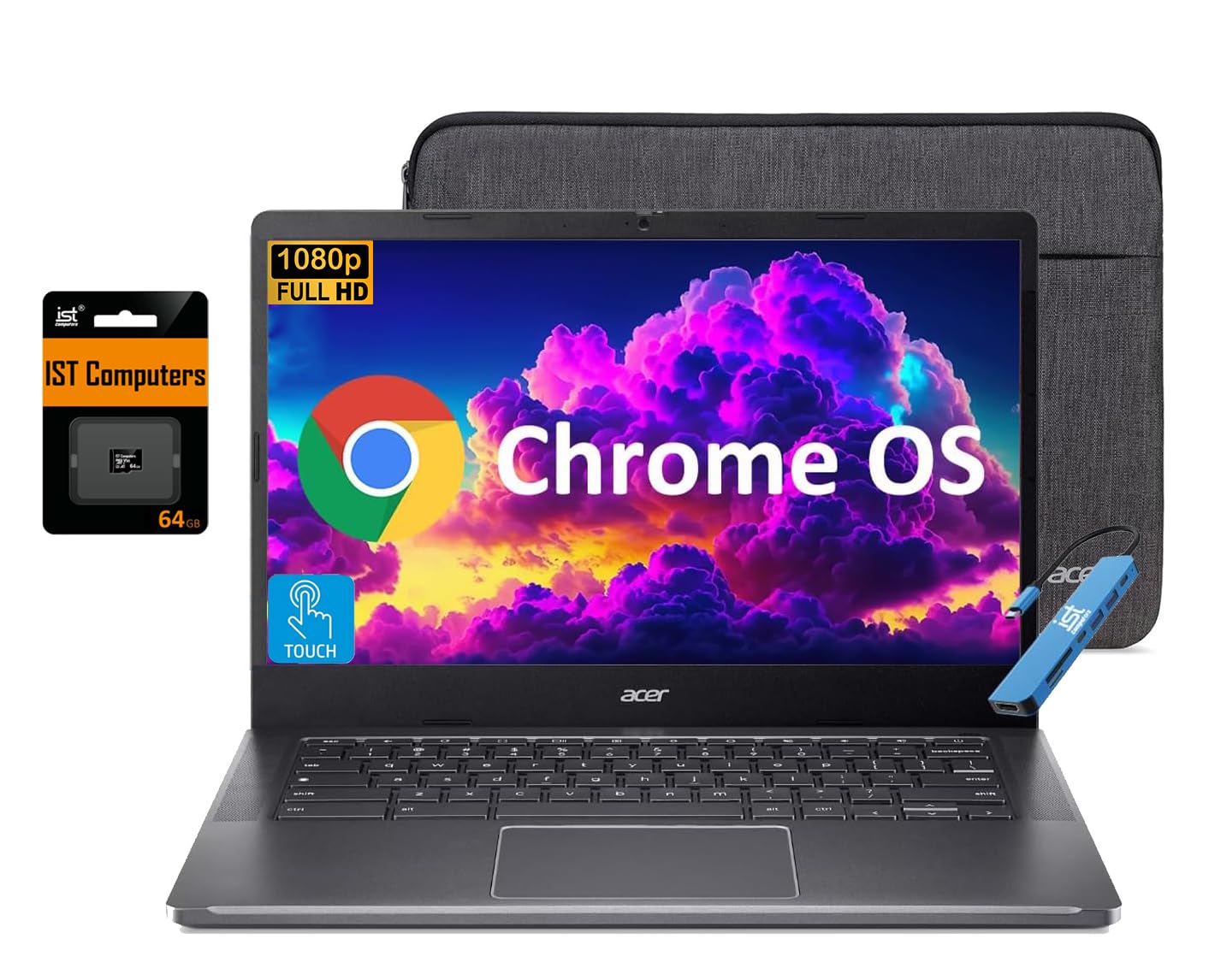 ACER 14in Chromebook, i3 N305, 8GB RAM, 256GB SSD, Chrome Enterprise