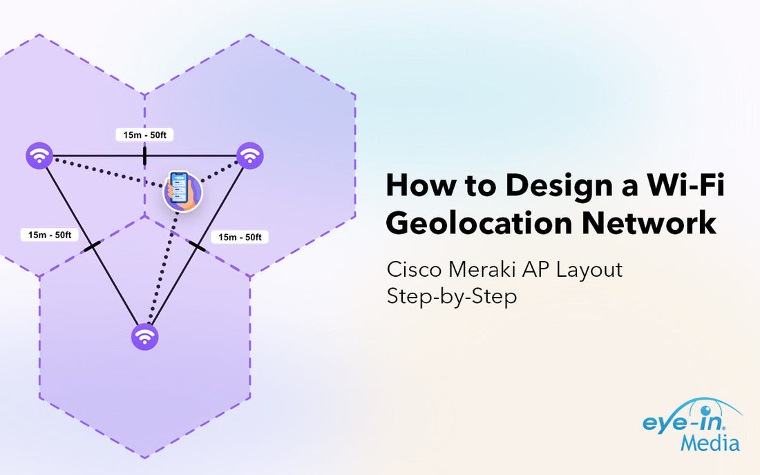 Part 2 — How to Design a Wi-Fi Geolocation Network: Cisco Meraki AP Layout Step-by-Step