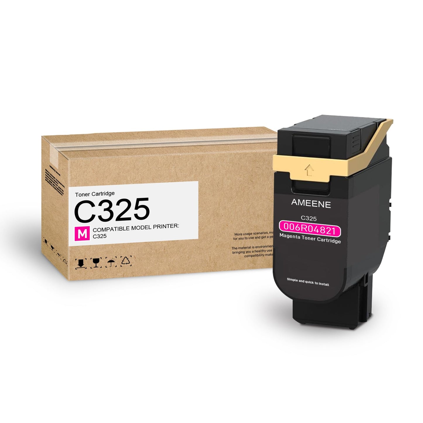Cartouche de toner magenta XEROX 006R04821 pour C325 (utilisation et retour)