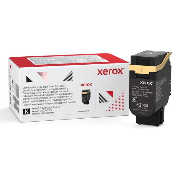 Cartouche de toner noir Xerox 006R04823 pour C325 (utilisation et retour)