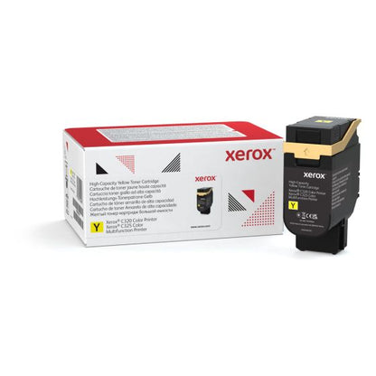 Cartouche de toner jaune haute capacité Xerox pour C325 (utilisation et retour)