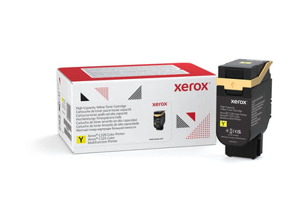 Cartouche de toner jaune haute capacité Xerox pour C325 (utilisation et retour)