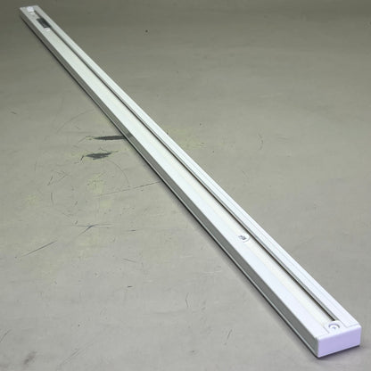 LEVITON Single Circuit Track Lighting Sz  4’, White Finish LT4P