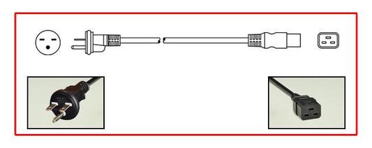 LENOVO 2.5M 15A/208V C19 to NEMA 6-15P Power Cable