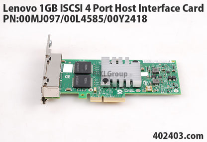 Lenovo 1Gb iSCSI 4-Port Network Interface Card (00MJ097)