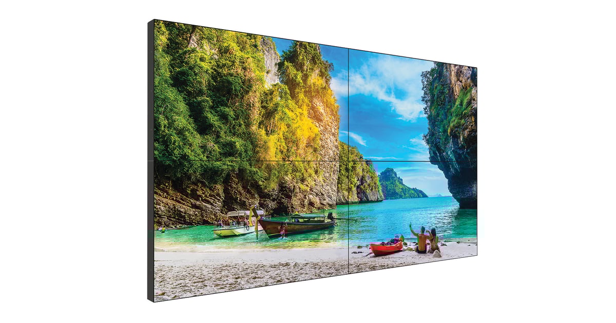 Pack mur vidéo PHILIPS 3x3 avec (9) écrans commerciaux 55BDL2005X/00 55 pouces
