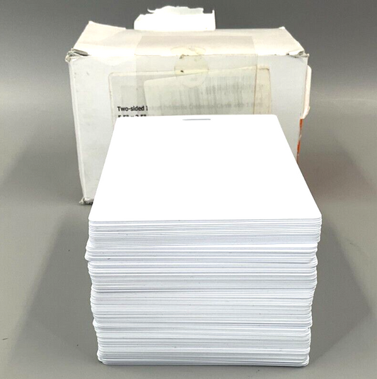 Cartes plastiques imprimables à jet d'encre Canon, 5,5 x 3,5 pouces, 27 mil, paquet de 100