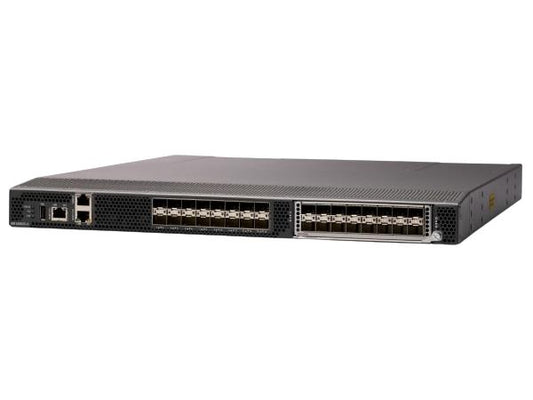 The IBM SAN32C-6 32G 8-Port FC Fabric Switch delivers high-performance Fibre Channel connectivity optimized for scalable storage area networks. Designed with enterprise-class features and powered by Cisco technology, this 1RU switch offers 32 Gbps data rates, advanced encryption, and centralized remote management. Ideal for businesses aiming to future-proof their SAN infrastructure.