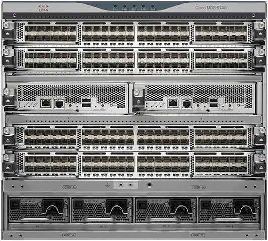 Commutateur FC modulaire CISCO IBM SAN192C-6 32G, 4 emplacements de charge utile