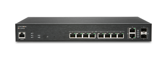 SonicWall SWS12-10FPOE Desktop Gigabit PoE Switch, 13-Port