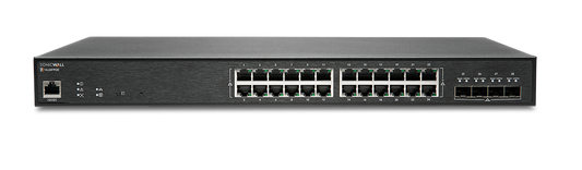 SonicWall SWS14-24FPOE 24-Port Gigabit PoE Switch with 10Gb SFP+