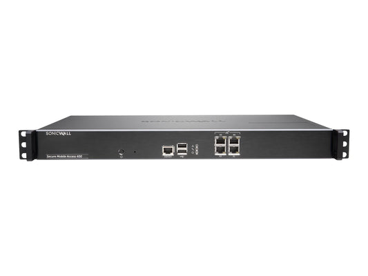 SonicWall SMA 410 Security Appliance with 100-User Support 1YR
