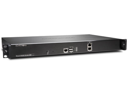 SONICWALL SMA 210 with 5-User License, 1RU, Gigabit Ethernet