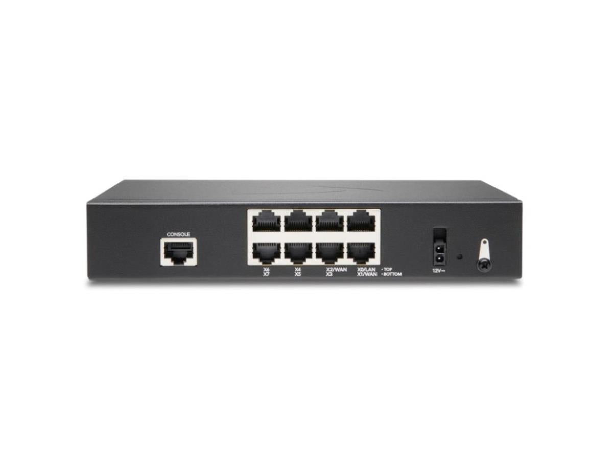 The SONICWALL TZ270 is a compact, high-performance firewall featuring SonicOS 7 and up to 1 Gbps throughput. Designed for small to medium-sized businesses, it supports modern encrypted protocols and interfaces including USB 3.0 and multiple RJ45 ports. With reliable VPN and IPS functionality, this appliance is a solid choice for enhancing network security.