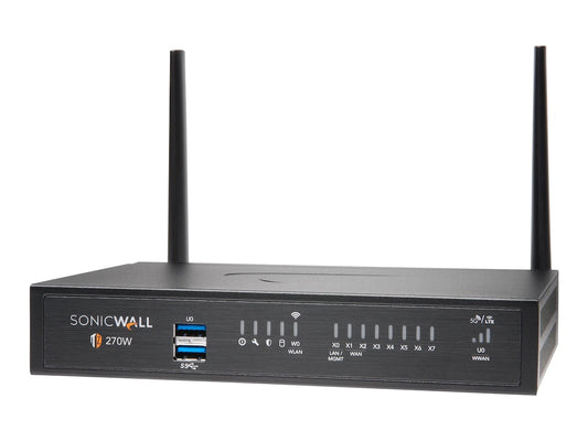 Appareil de sécurité de bureau sans fil AC SONICWALL TZ270
