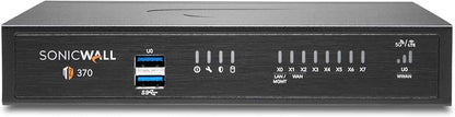 SONICWALL TZ370 Firewall, 8x1GbE, SonicOS 7, Desktop Form Factor