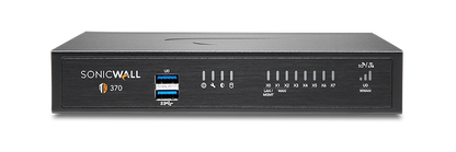 SONICWALL TZ370 Firewall, 8x1GbE, SonicOS 7, Desktop Form Factor