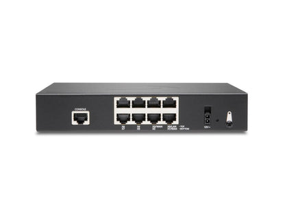 SONICWALL TZ370 is a compact and high-performance security appliance designed for modern network protection. Engineered with 8x1GbE ports, SonicOS 7, and support for advanced security protocols like IPSec, HTTPS, and AES encryption, it ensures robust perimeter defense for small to mid-size deployments. With up to 1.5 Gbps IPS throughput and 1.38 Gbps VPN support, it's ideal for high-speed secure connectivity.