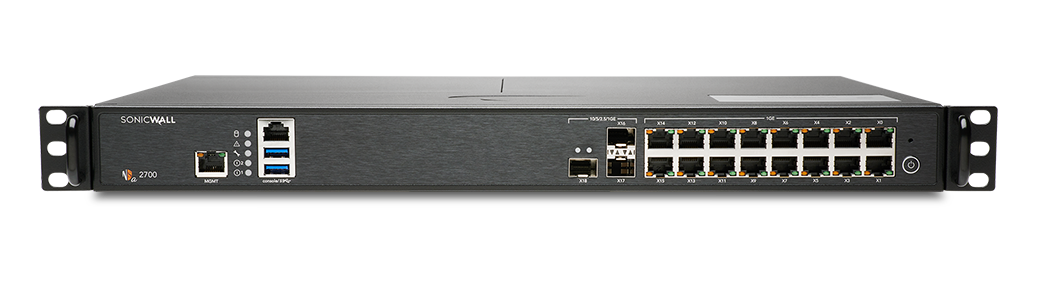 SONICWALL NSA 2700 Gigabit Security Appliance, 02-SSC-4324