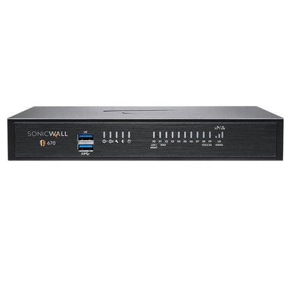 SONICWALL TZ670 Total Secure Essential Edition 1YR Firewall