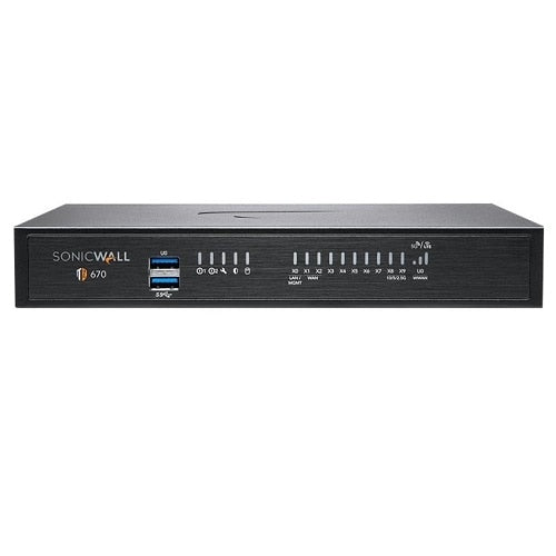SONICWALL TZ670 Total Secure Essential Edition 1YR Firewall