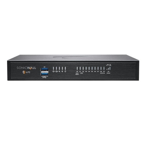 SONICWALL TZ670 Secure Upgrade Plus Advanced Edition 3YR