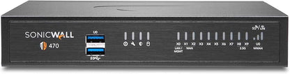 SONICWALL TZ470 HIGH AVAILABILITY Firewall, 13-Port, 2.5Gbps