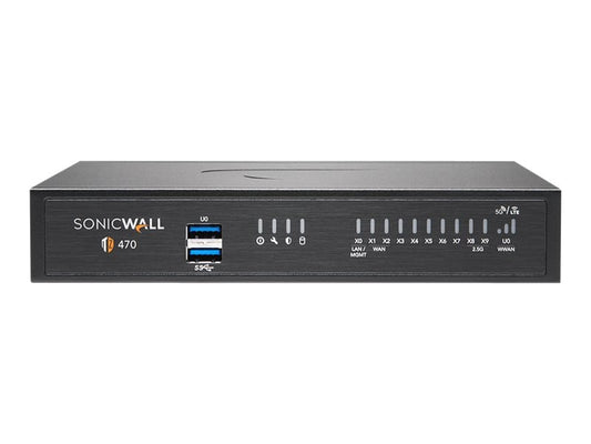 SonicWall TZ470 Secure Upgrade Plus, 2YR, 13-Port Firewall